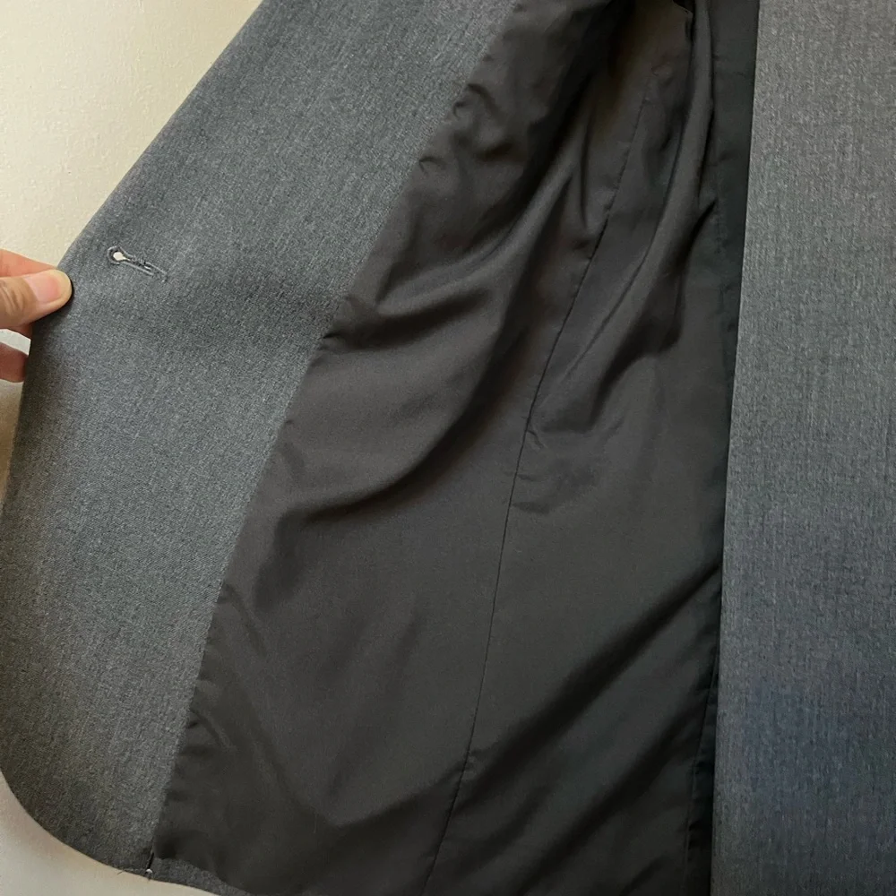 OAK + FORT Charcoal Gray Pantsuit - Picture 6 of 7